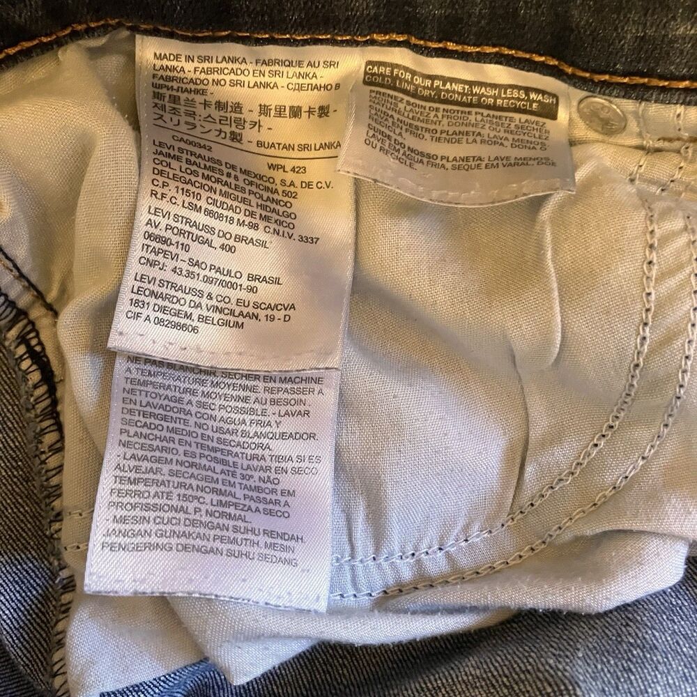 Levi's Jeans Women Size 31 (31x29) Blue Classic Boot Denim - Picture 14 of 16